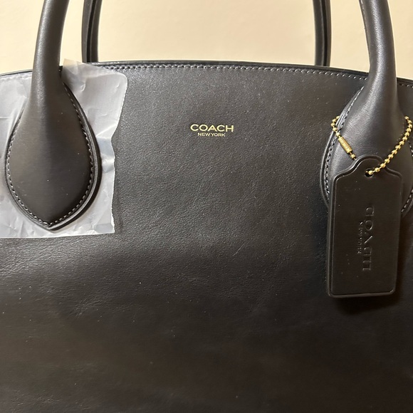 Coach - Empire Carryall 48 - Black - NWT - missing long strap!Please see details - Picture 5 of 11